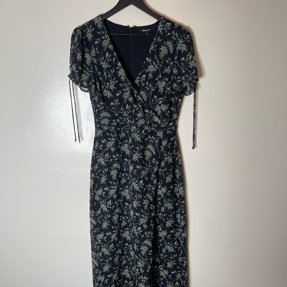Madewell Tulip Sleeve Maxi Dress Size 2 Womens
